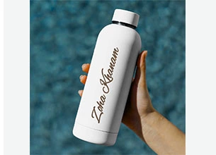 stainless steel water bottle with name